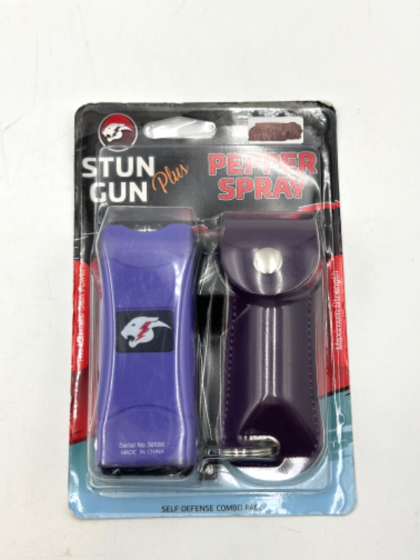 Photo 1 of STUN GUN PEPPER SPRAY COMBO PACK MAXIMUM STRENGTH NEW