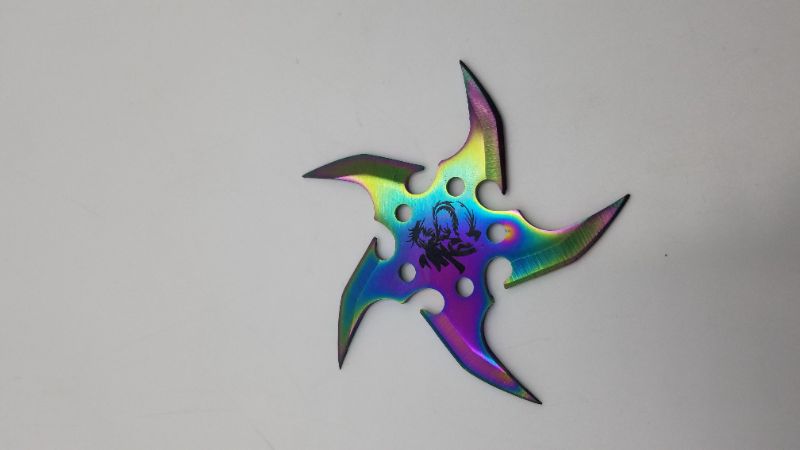 Photo 1 of SINGLE 5 BLADE THROWING STAR NEW 