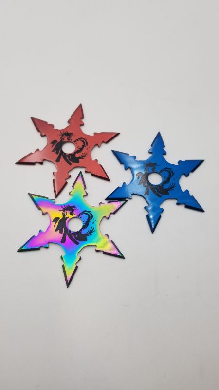 Photo 1 of 3 SET THROWING STARS NEW 