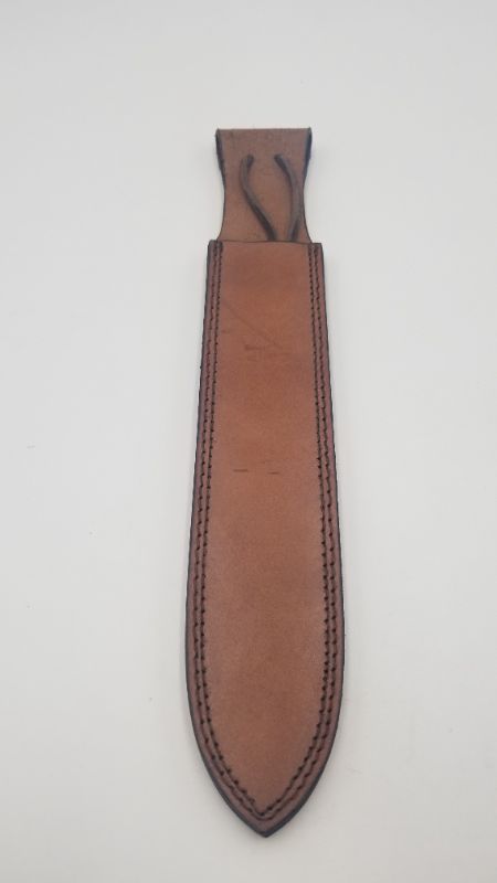 Photo 1 of 16 INCH BROWN DAGGER SHEATH NEW