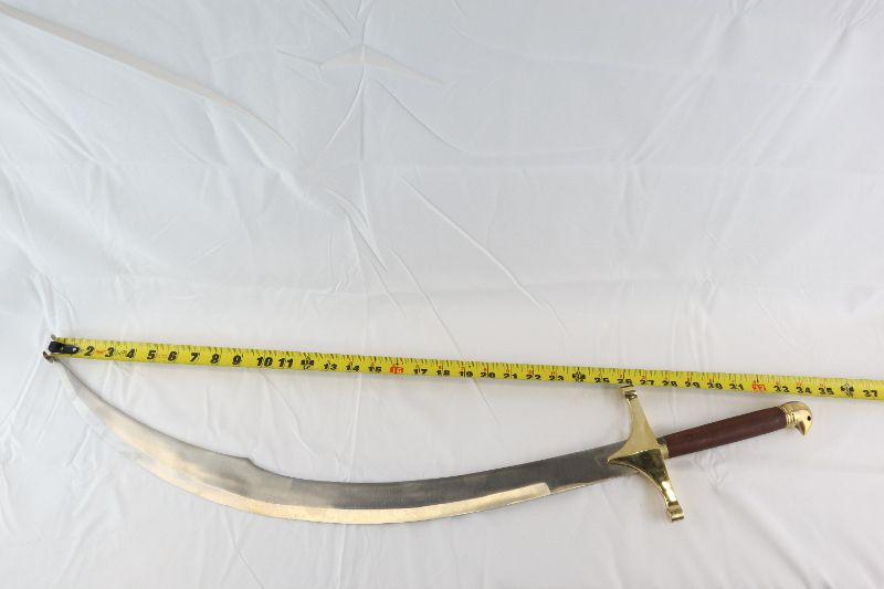 Photo 2 of 34 INCH CURVED SABOR SWORD SHARP NEW 