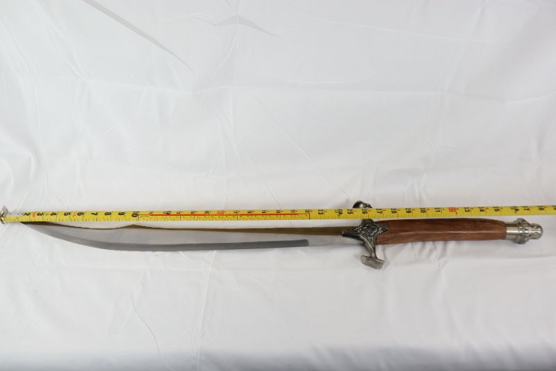 Photo 1 of 38 INCH PIRATE STYLE SWORD WITH 22 INCH BLADE SHARP NEW 