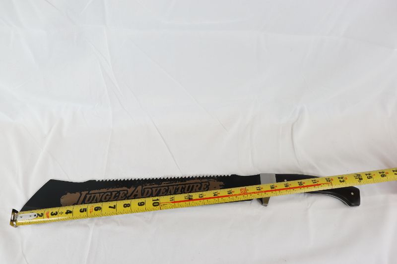 Photo 2 of JUNGLE ADVENTURE 24 INCH MACHETE WITH CARRY CASE NEW