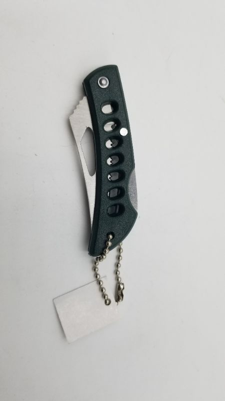 Photo 2 of 3 INCH GREEN EAGLE EYE MINI POCKET KNIFE NEW