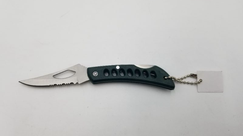 Photo 1 of 3 INCH GREEN EAGLE EYE MINI POCKET KNIFE NEW