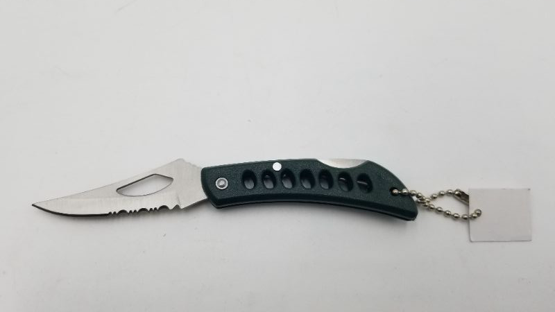 Photo 1 of 3 INCH GREEN EAGLE EYE MINI POCKET KNIFE NEW