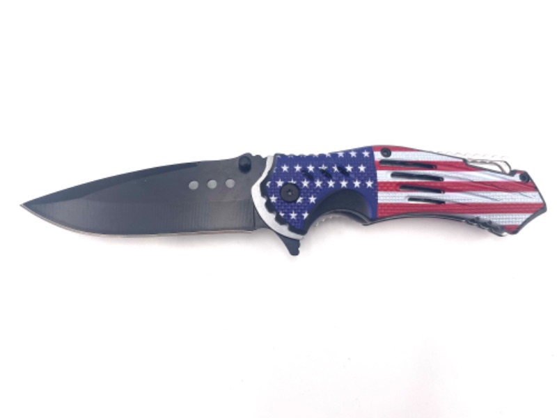 Photo 1 of AMERICAN FLAG POCKET KNIFE NEW 