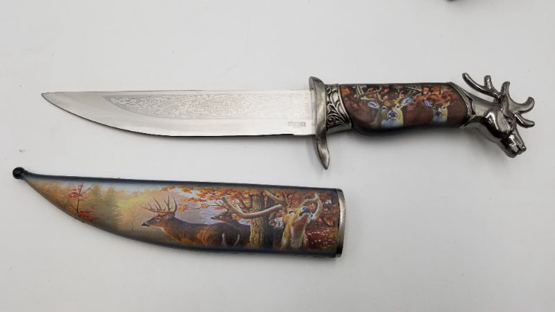 Photo 1 of DEER WILD LIFE COLLECTION KNIFE NEW 