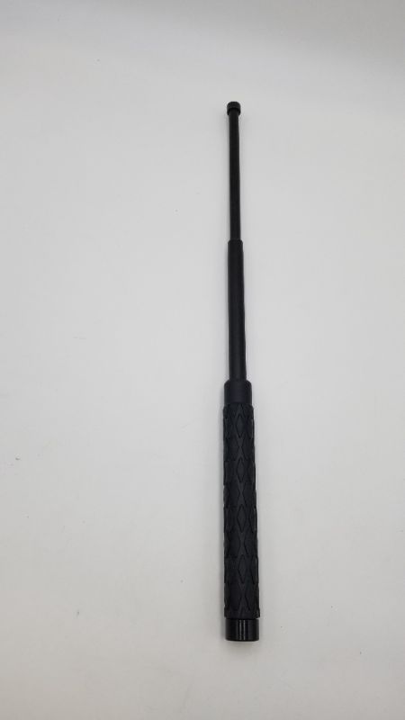 Photo 1 of 21 INCH BLACK BATON WITH RUBBER HANDLE NEW