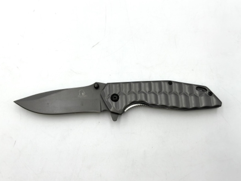 Photo 1 of GRAY DETAILED FALCON POCKET KNIFE NEW