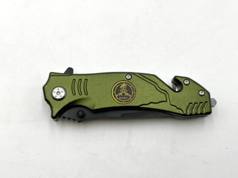 Photo 2 of GREEN ARMY DETAIL POCKET KNIFE NEW