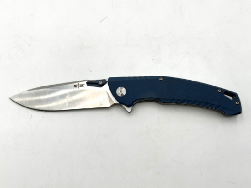 Photo 1 of S-TEC BLUE POCKET KNIFE NEW