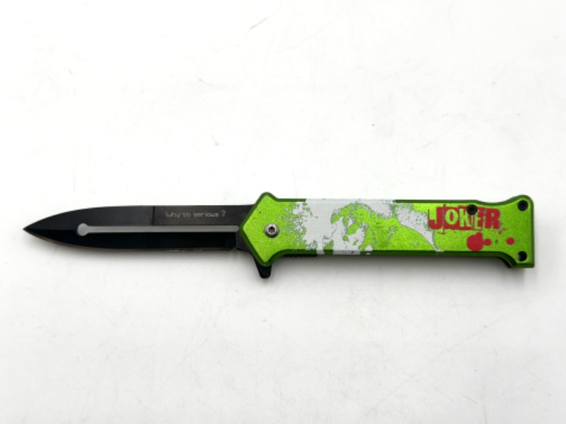 Photo 1 of JOKER DESIGNED POCKET KNIFE NEW