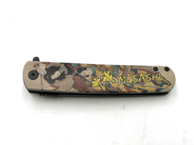 Photo 2 of MUSASHI SENSEI DESIGNED POCKET KNIFE NEW