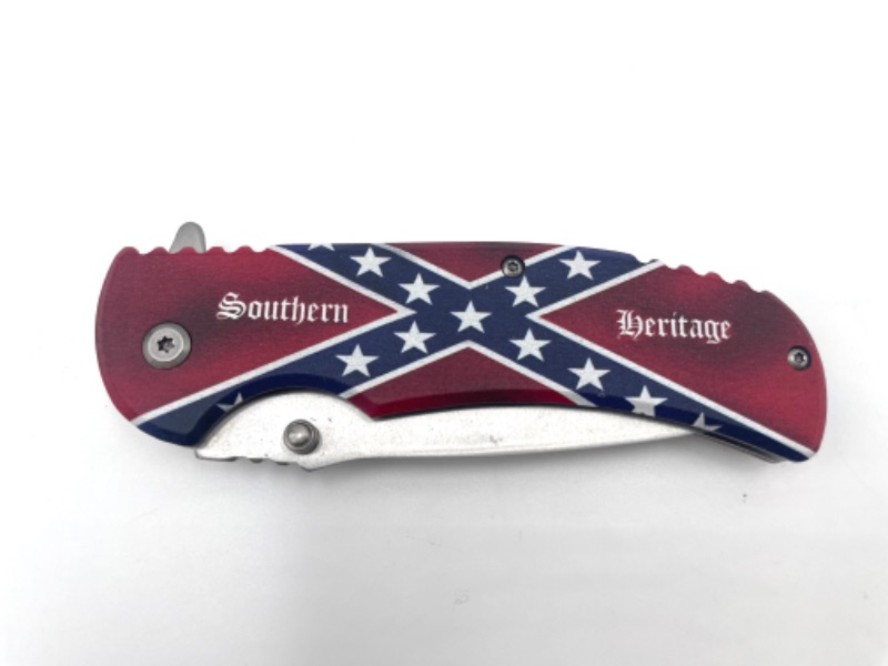 Photo 2 of 4.5 INCH SOUTHERN HERITAGE POCKET KNIFE NEW 