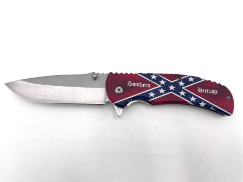 Photo 1 of 4.5 INCH SOUTHERN HERITAGE POCKET KNIFE NEW 