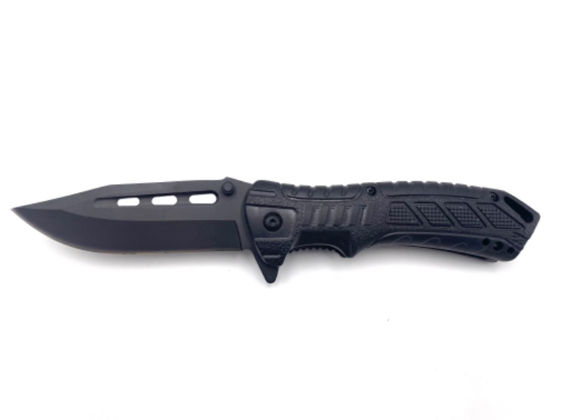 Photo 1 of BLACK POCKET KNIFE WITH CLIP NEW 