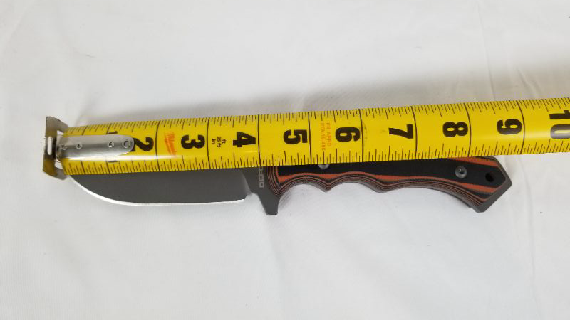 Photo 2 of 9 INCH HUNTING KNIFE HARD CASE LOOPS TO BELT NEW