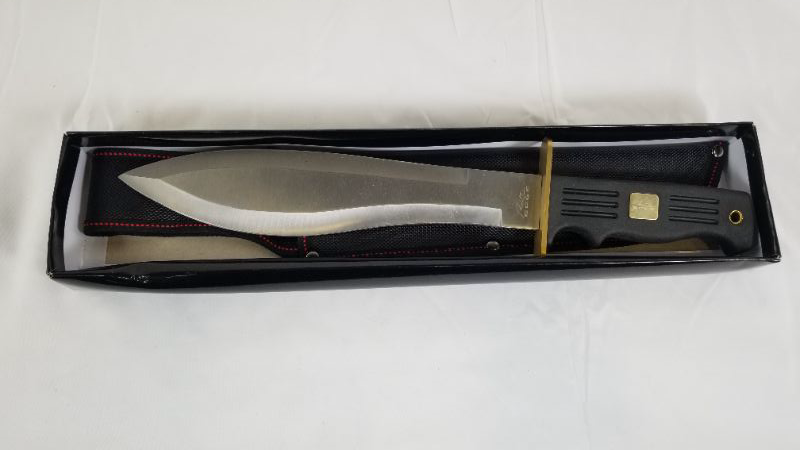 Photo 2 of 15 INCH BIG BAD BOLO BOWIE KNIFE NEW 