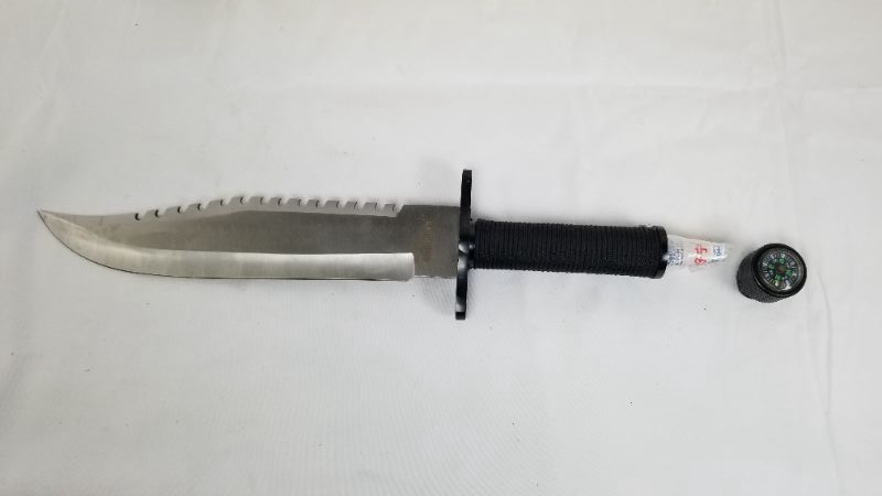 Photo 3 of 13 INCH TACTICAL KNIFE WITH SURVIVAL KIT NEW 