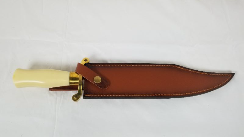 Photo 3 of 16 INCH HUNTING KNIFE WITH LEATHER CASE NEW