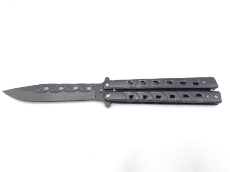 Photo 1 of GREY BUTTERFLY KNIFE NEW 