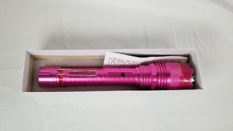 Photo 4 of 9.5 INCH SHEILD PINK CHEETAH STUN GUN NEW 