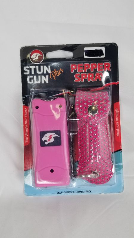 Photo 1 of ULTIMATE SELF DEFENSE 1 TASER AND 1 PEPPER SPRAY NEW 
