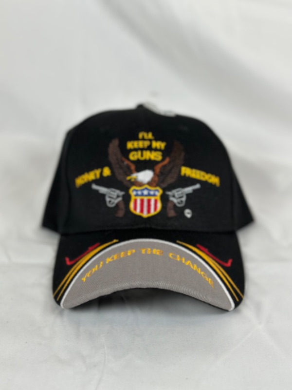 Photo 1 of ILL KEEP GUNS MONEY FREEDOM BILL HAT NEW