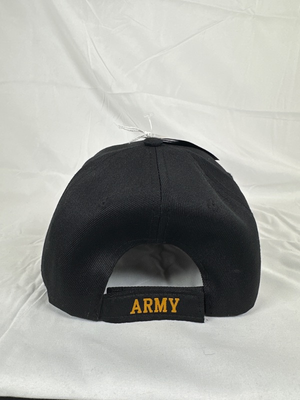 Photo 2 of ARMY BLACK US FLAG BILL HAT NEW