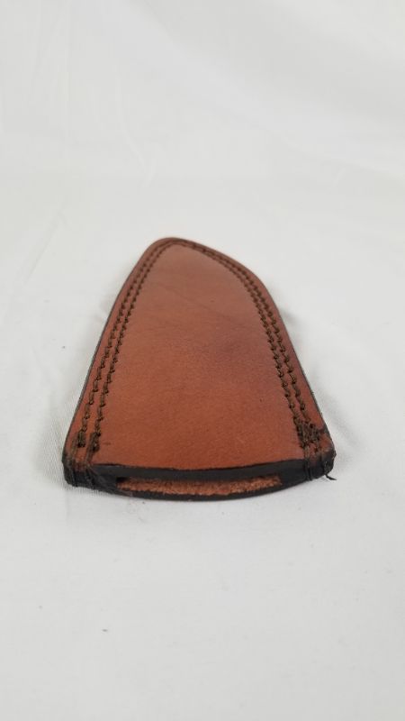 Photo 2 of SHEATH 7 INCH BROWN LEATER CASE NEW 