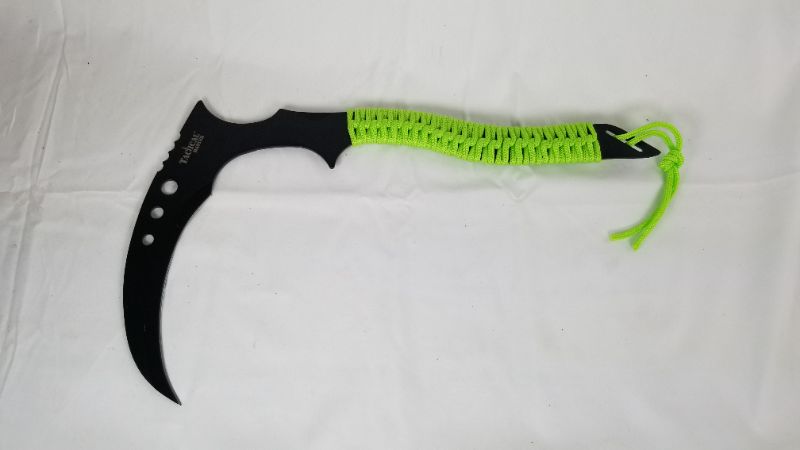 Photo 1 of TACTICAL MASTER SCYTHE WITH NYLON CASE NEW 