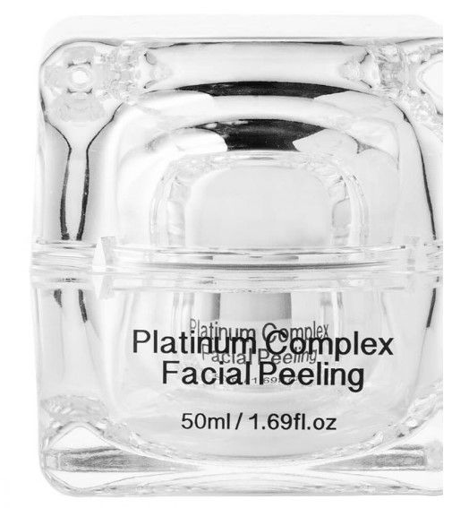 Photo 2 of PLATINUM COMPLEX FACIAL PEELING ULTIMATE EXFOLIATION POWERFUL BUT GENTLE HELPS LIFT DIRT EXCES OILS AND DEAD SKIN LEAVING SKIN FEELING SMOOTH SND RADIANT NEW