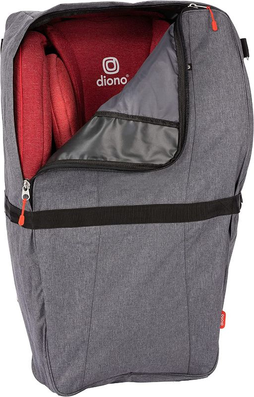 Photo 1 of Diono Car Seat Travel Backpack, Airport Travel Bag For Car Seat, Gate Check-In Bag, Carry As Duffle Bag Or BackPack, Padded Shoulders, Durable Protective Material