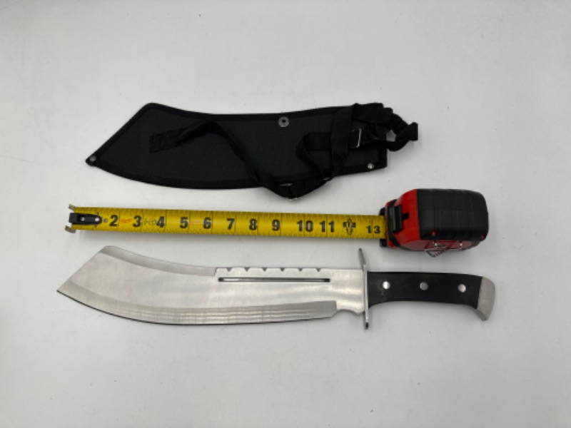 Photo 2 of 13 INCH BLADE MACHETE WITH CARRYING SHEATH NEW
