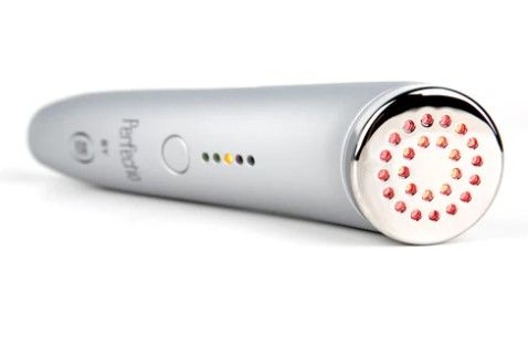 Photo 4 of NEW PERFECTIO DEVICE REJUVENATE SKINS APPEARANCE AND STRUCTURE DUAL ACTION TECHNIQUES RED LED LIGHT TOPICAL HEAT INFRARED LEDS TREATMENT TO ALL SKIN LAYERS POWERFUL ANTI WRINKLE DEVICE HELP SKIN CELL PRODUCTION AND COLLAGEN FIBERS NEW 