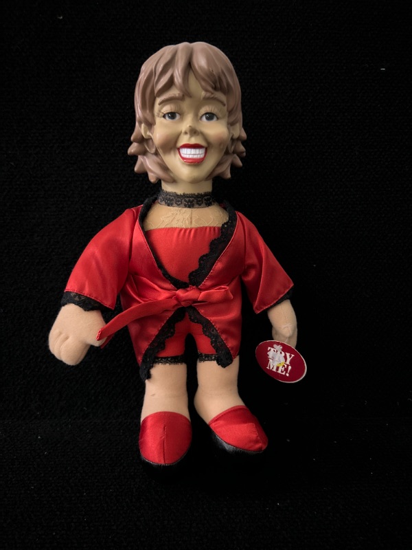 Photo 1 of 15 inches tall Mrs perfect talking doll says funny sayings to make husband feel good includes batteries and works good