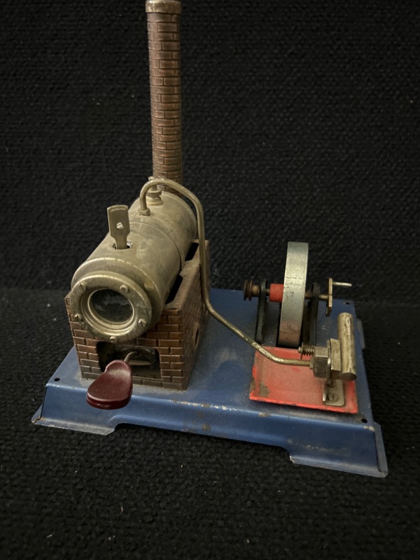 Photo 1 of antique steam engine toy untested 