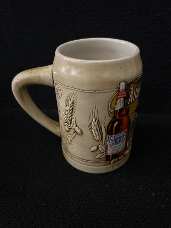 Photo 2 of Anheuser Busch bottled beer stein appx 5.5 inches tall 