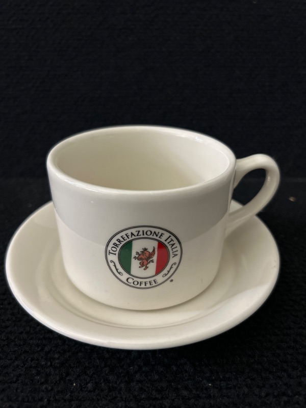 Photo 1 of Torrefazione Italia Coffee cup and saucer by Homer Laughlin 