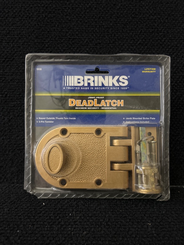 Photo 1 of Brinks 5656 deadlatch new in package 