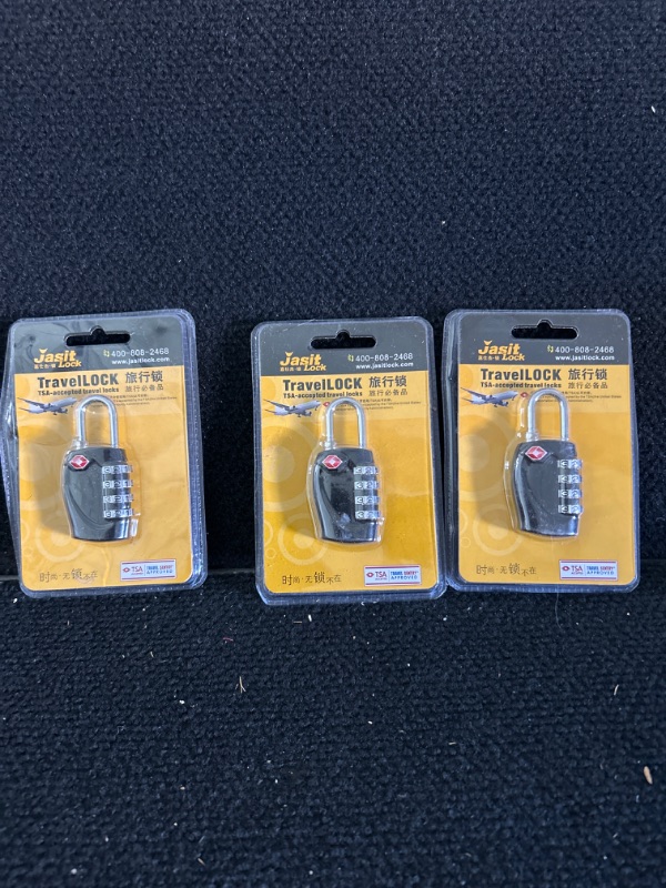 Photo 1 of 3 Jasit TSA approved travel locks new in package 