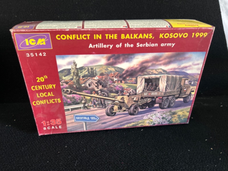 Photo 1 of ICM model conflict in the Balkans Kosovo 1999 new in box, box is a little dinged up 