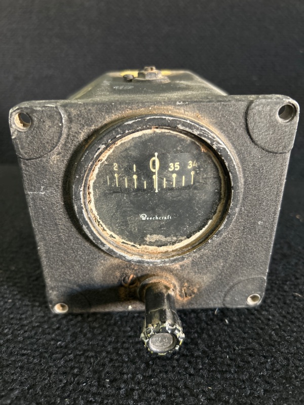 Photo 1 of Vintage Speery directional Gyro indicator from Beechcraft airplane unknown condition