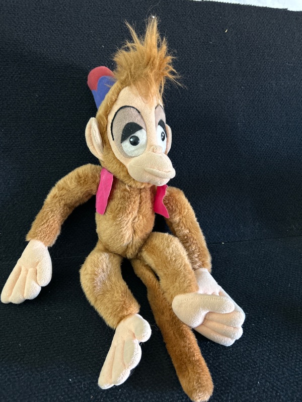 Photo 1 of Abu plush vintage monkey from Aladdin appx. 18 inches tall
