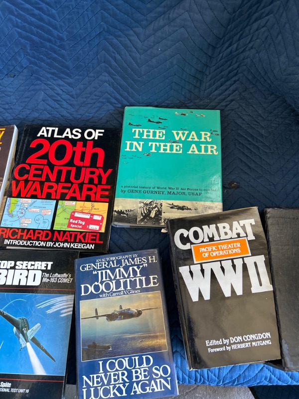 Photo 3 of Lot of 10 books WWII aircraft warfare Lockheed SR-71 