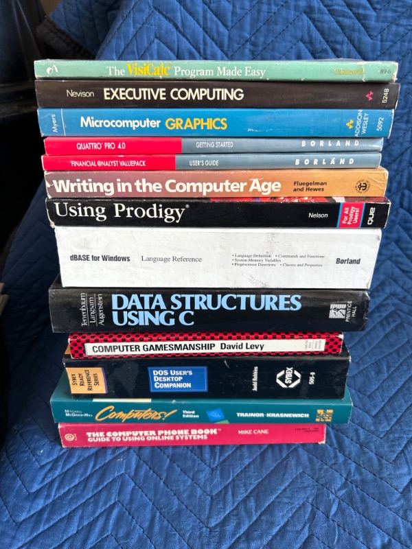 Photo 1 of 13 Vintage computer books 