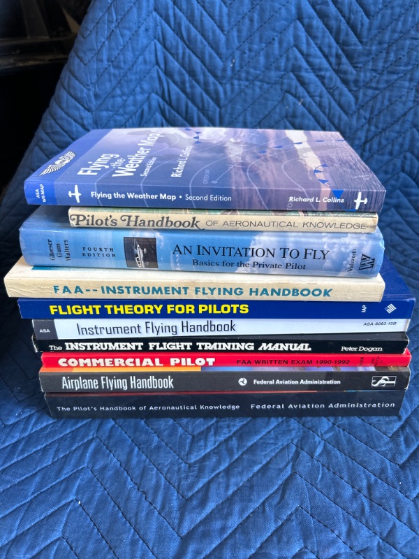 Photo 1 of 10 Pilots manuals Aviation books 