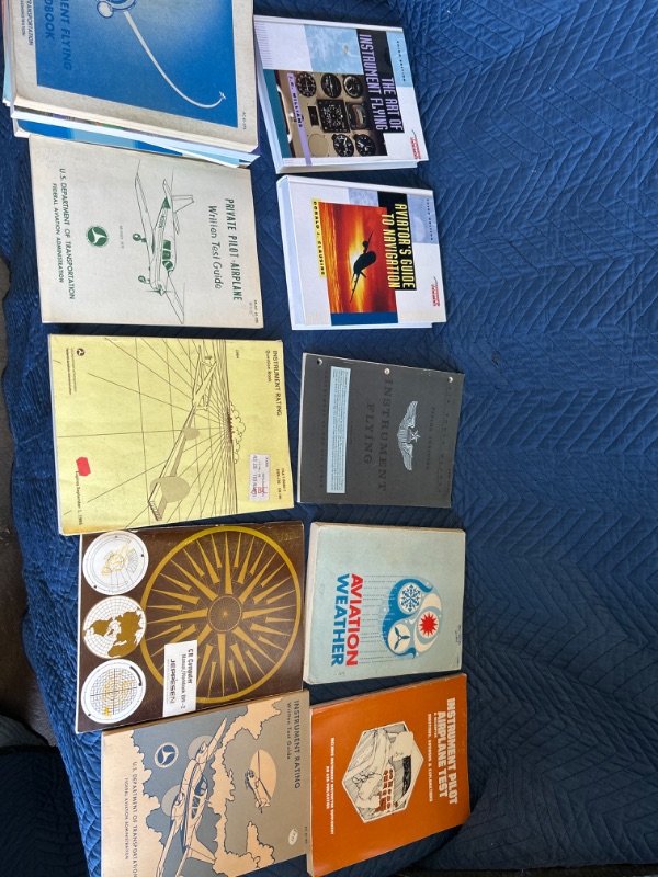 Photo 2 of 15 Pilot books aviation handbooks navigation instruments 