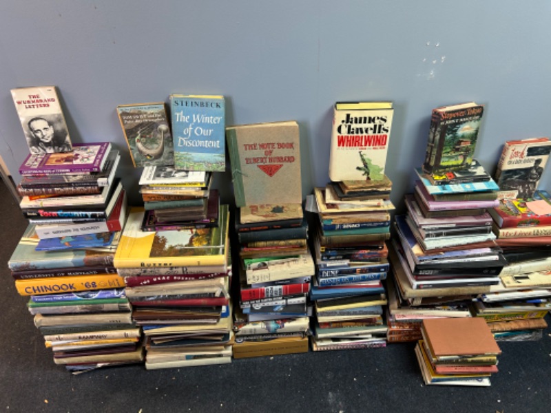 Photo 6 of Over Vintage 500 books Bring a big truck! look at  lots of pictures 